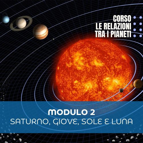 Le Relazioni tra i pianeti - Secondo modulo - Saturno, Giove, Sole e Luna