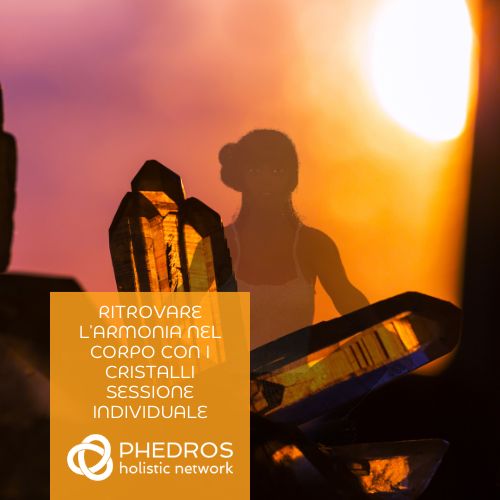 sessione online individuale per ritrovare armonia con i cristalli
