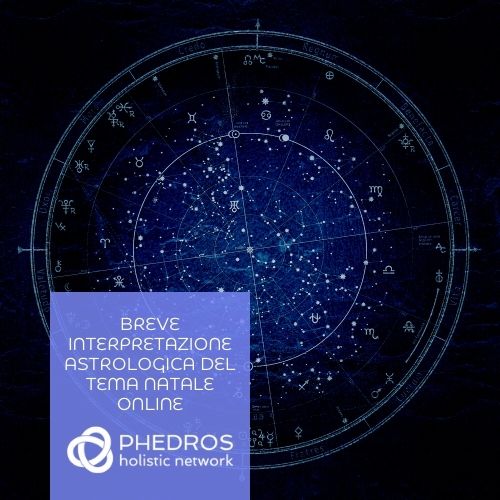 Interpretazione astrologica del tema natale online, breve 40 minuti