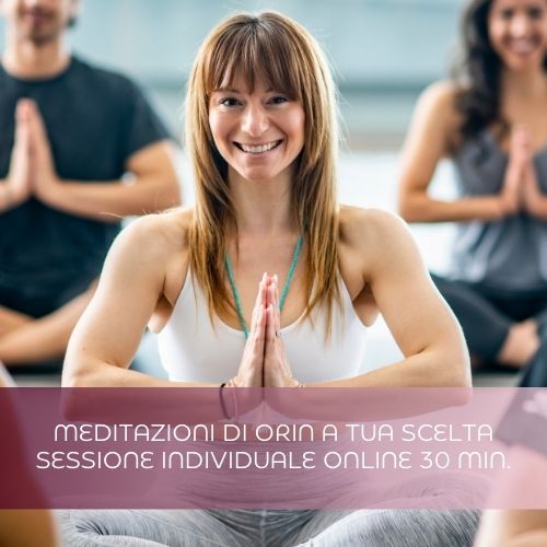 prenota una meditazione individuale online di Orin a tua scelta